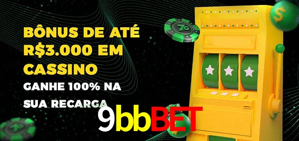 9bbbet melhor bônus de depósito